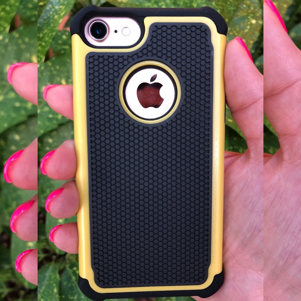 iPhone Yellow Hybrid Case